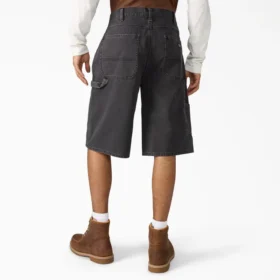 Worn in Relaxed Carpenter Duck Shorts, 13″