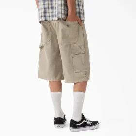 Worn in Relaxed Carpenter Duck Shorts, 13″