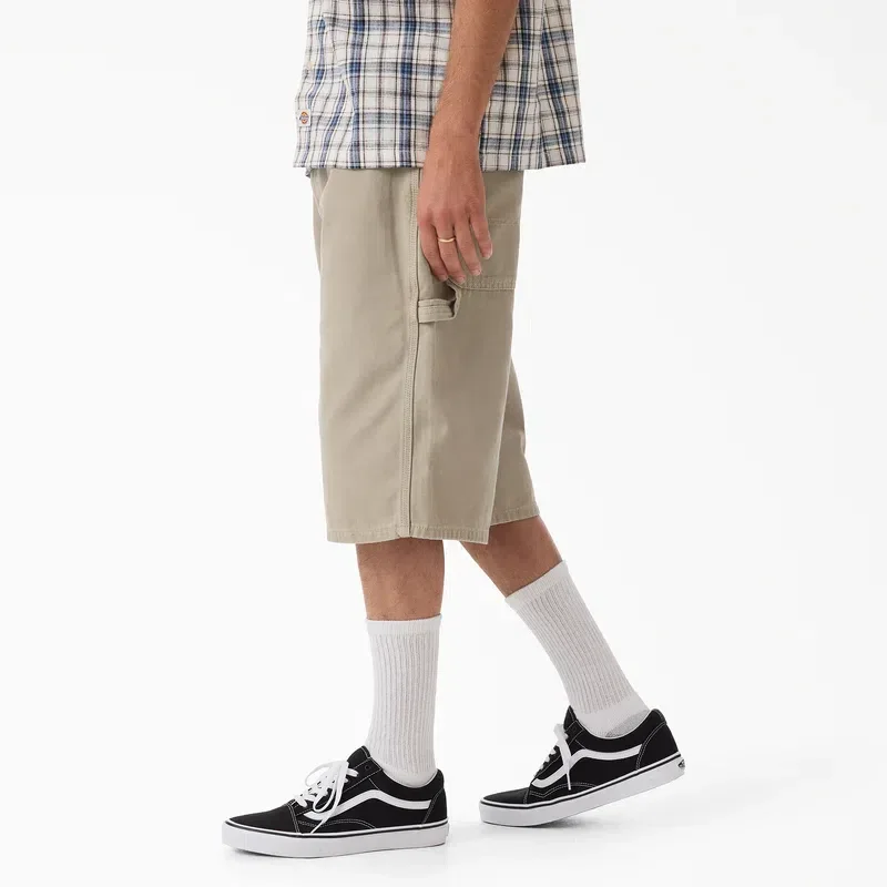 Worn in Relaxed Carpenter Duck Shorts, 13″ Worn in Relaxed Carpenter Duck Shorts, 13″