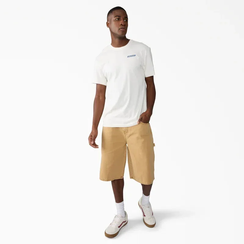 Worn in Relaxed Carpenter Duck Shorts, 13″ Worn in Relaxed Carpenter Duck Shorts, 13″